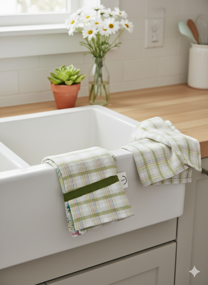 Plaid Tea Towels
