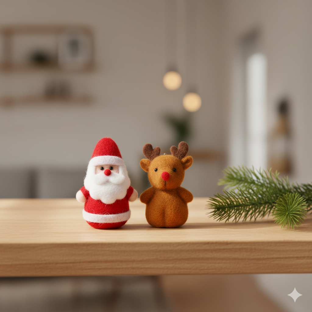 Cozy Holiday Shelf Decor