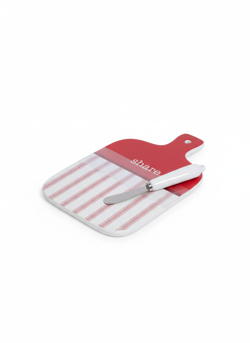 Share Cheese Board and Knife