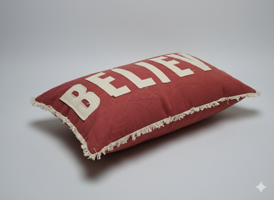 Believe Decorative Pillow